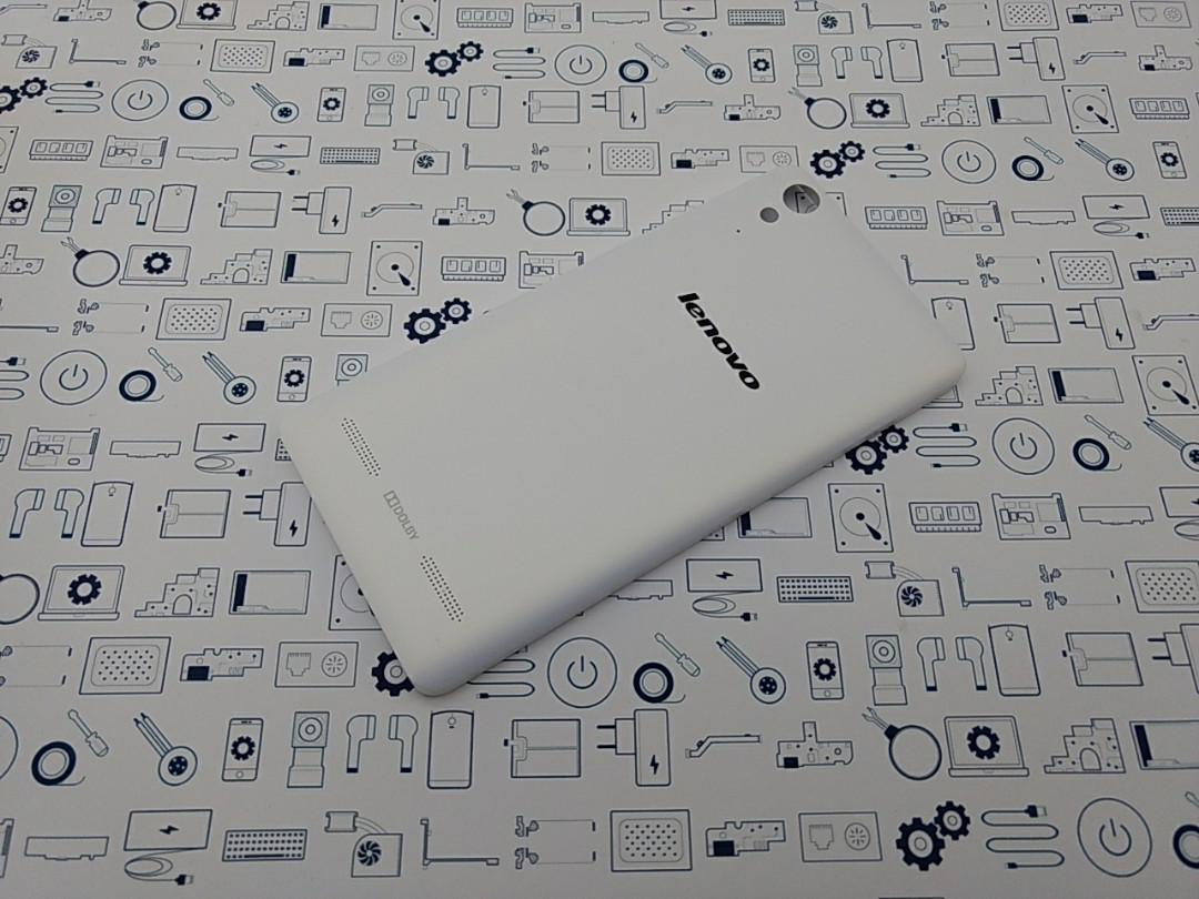 Кришка Lenovo A6000 Новий Білий Сервісний оригінал