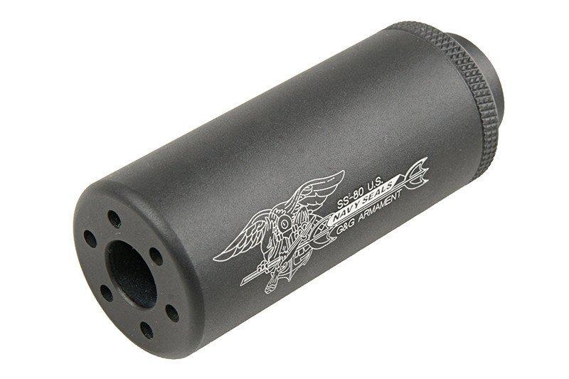 Tłumik dźwięku SS-80 - czarny [G&G] (для страйкболу)