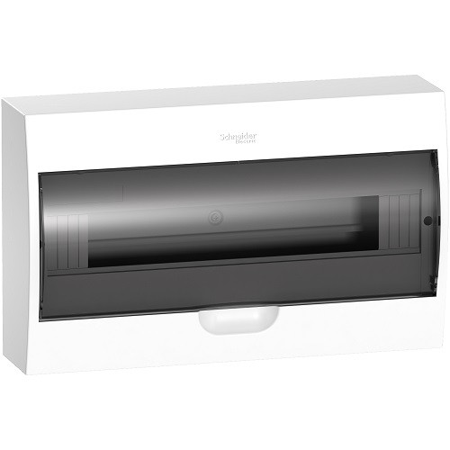 Щит пластиковий 18 м навісний прозорі двері Ez9 Schneider Electric EZ9E118S2S