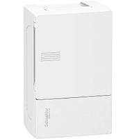 Щит навісний MINI PRAGMA 1 ряд 6 модулів, пластиковий, білі двері, Schneider Electric