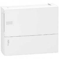 Щит навісний MINI PRAGMA 1 ряд 12 модулів, пластиковий, білі двері, Schneider Electric