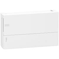 Щит навісний MINI PRAGMA 1 ряд 18 модулів, пластиковий, білі двері, Schneider Electric