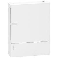 Щит навісний MINI PRAGMA 2 ряду 24 модуля, пластиковий, білі двері, Schneider Electric