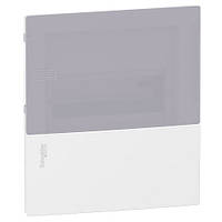 Щит вбудовуваний 8 модуів Schneider Electric MINI PRAGMA димчаста двері MIP22108T
