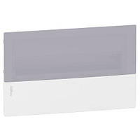 Щит вбудовуваний 18 модуів Schneider Electric MINI PRAGMA димчаста двері MIP22118T
