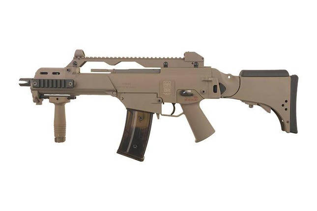 Аналог автоматичної гвинтівки SA-G12V EBB - tan [Specna Arms] (для страйкболу), фото 1