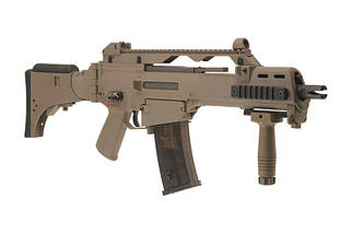 Аналог автоматичної гвинтівки SA-G12V EBB - tan [Specna Arms] (для страйкболу), фото 4