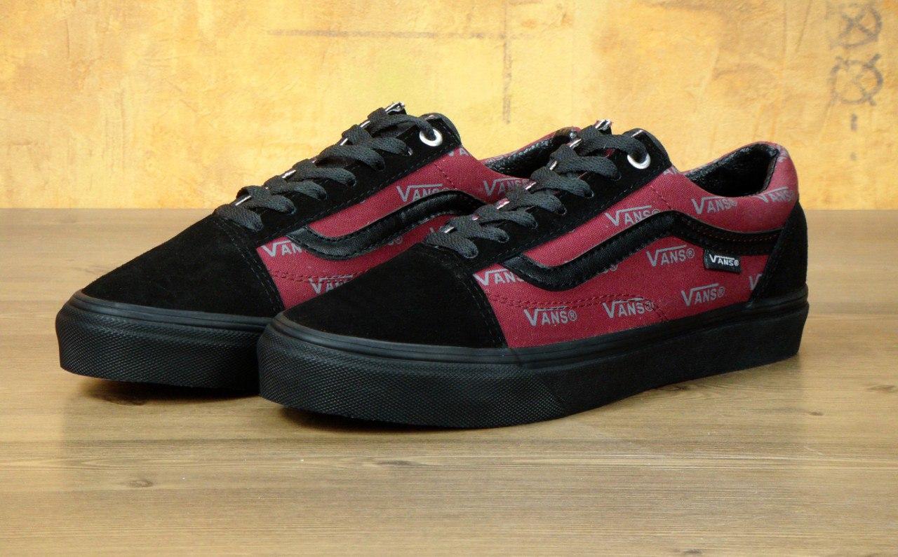 Чоловічі чорні Кеди Vans Old Skool