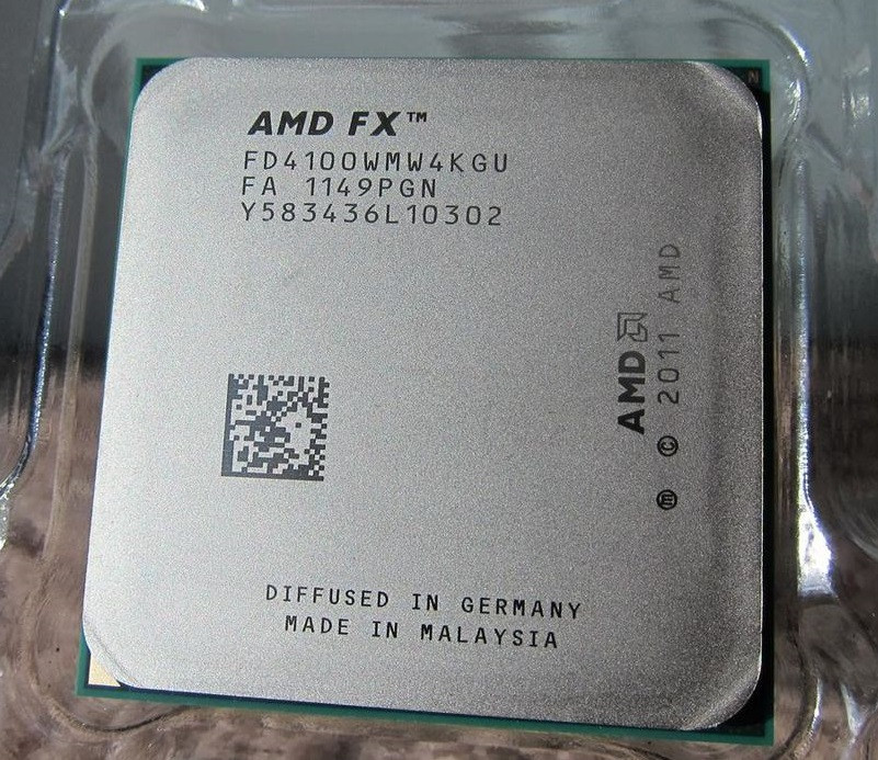 ПОТУЖНИЙ ІГРОВИЙ Процесор на 4 ЯДРА sAM3+ AMD FX-4100 - 4 ЯДРА по 3.6 Ghz кожне ( FD4100WMW4KGU ) з ГАРАНТІЄЮ