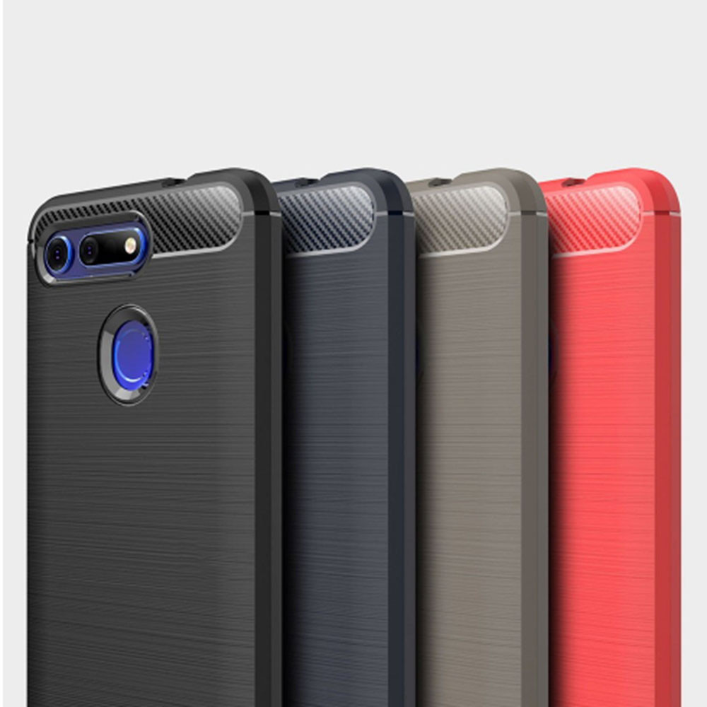 Чохол накладка Polished Carbon для Huawei Honor V20, фото 1