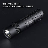 Ліхтар Convoy S11 XHP50.2 5000K Чорний, фото 2