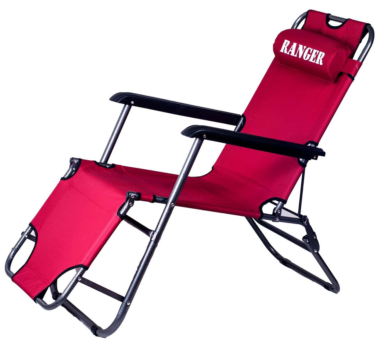 Крісло-шезлонг Comfort 3 / 3 Комфорт Бордовий+Чорний (Ranger TM)