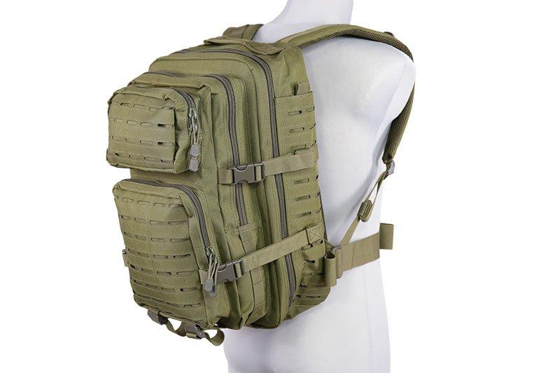 Średni plecak patrolowy Laser-Cut - oliwkowy [GFC Tactical] (для страйкболу)