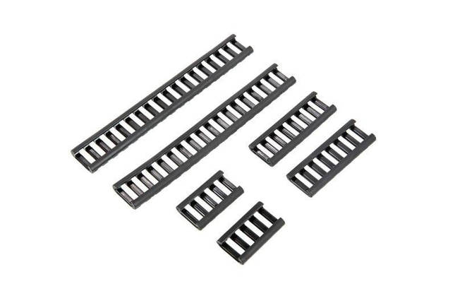 Набір накладок на шини RIS - Black [FMA] (для страйкболу), фото 2