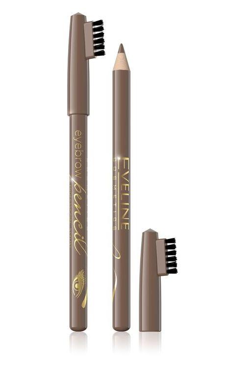 Контурний олівець для брів Eveline Cosmetics "Eyebrow Pencil" світло-коричневий 1.2 г