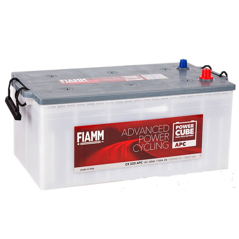 АКБ FIAMM 6CT- 225Аз 1150А R+ POWER CUBE APC 518x273x242