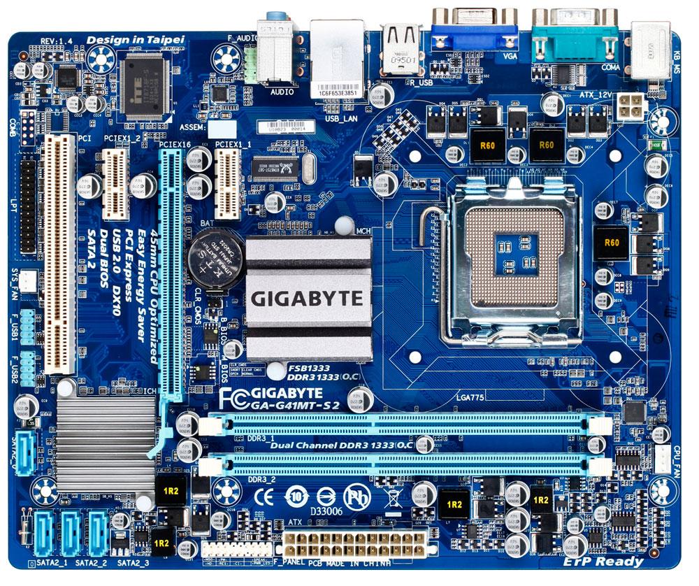 Gigabyte GA-G41MT-S2 S775 DDR3 Гарантія 3 міс.