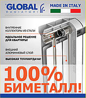 Биметаллический радиатор Global STYLE 500/80, Италия