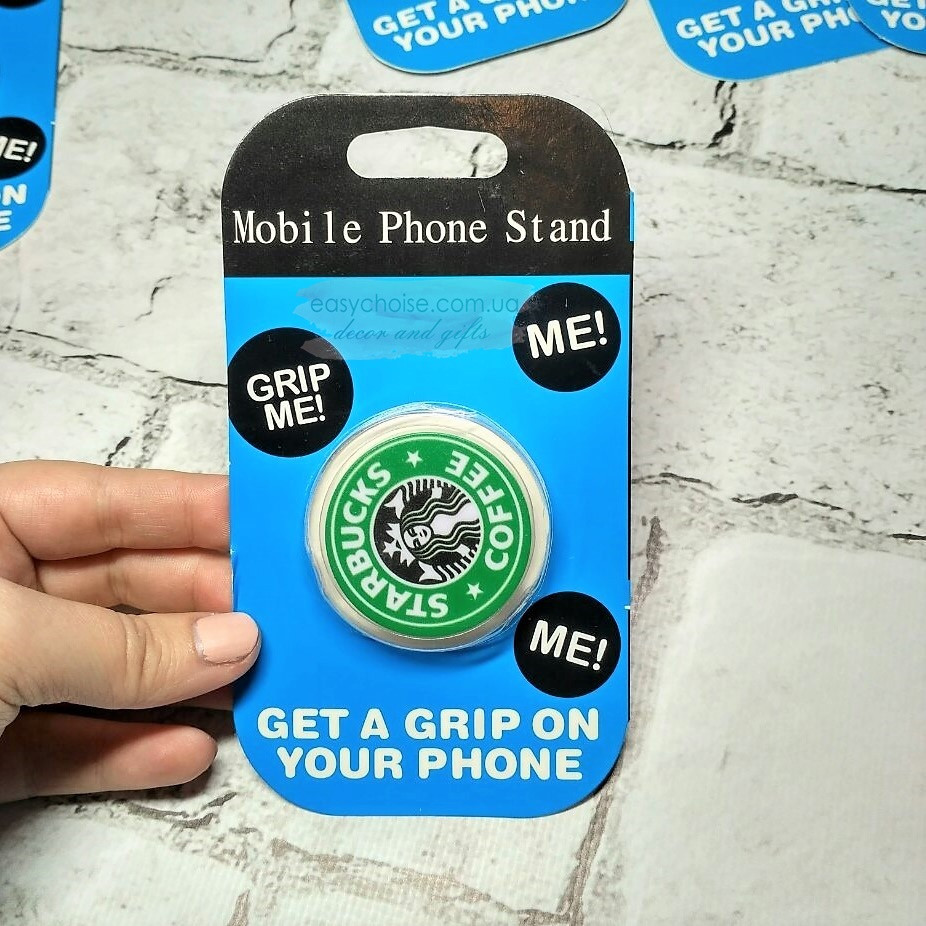 Попсокет тримач для телефона Кава, фото 1