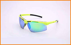 Велосипедні окуляри сонцезахисні Салатовий