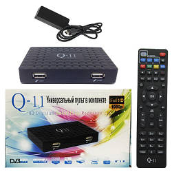 Q-sat Q-11 HD ресивер + пульт навчальний + безплатна прошивка!