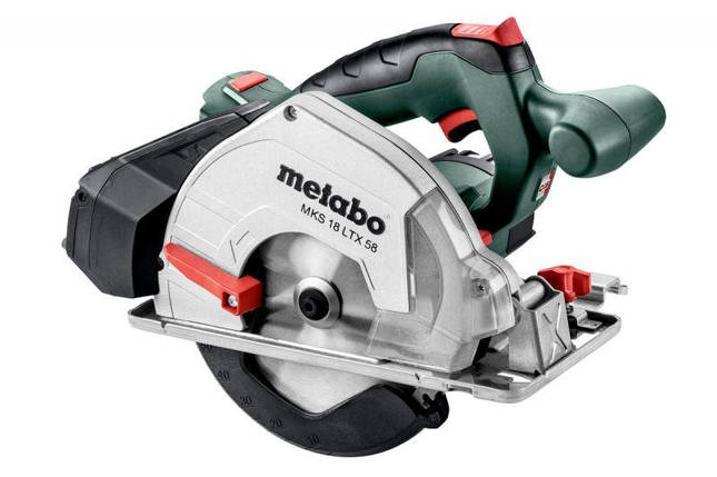 Акумуляторна шабельна пила по металу Metabo MKS 18 LTX 58 Каркас, фото 1