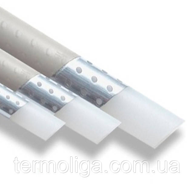 Поліпропіленова труба PPR stabi 40 al, фото 1