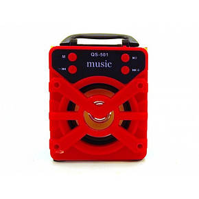 Портативна колонка Bluetooth QS-501, фото 1