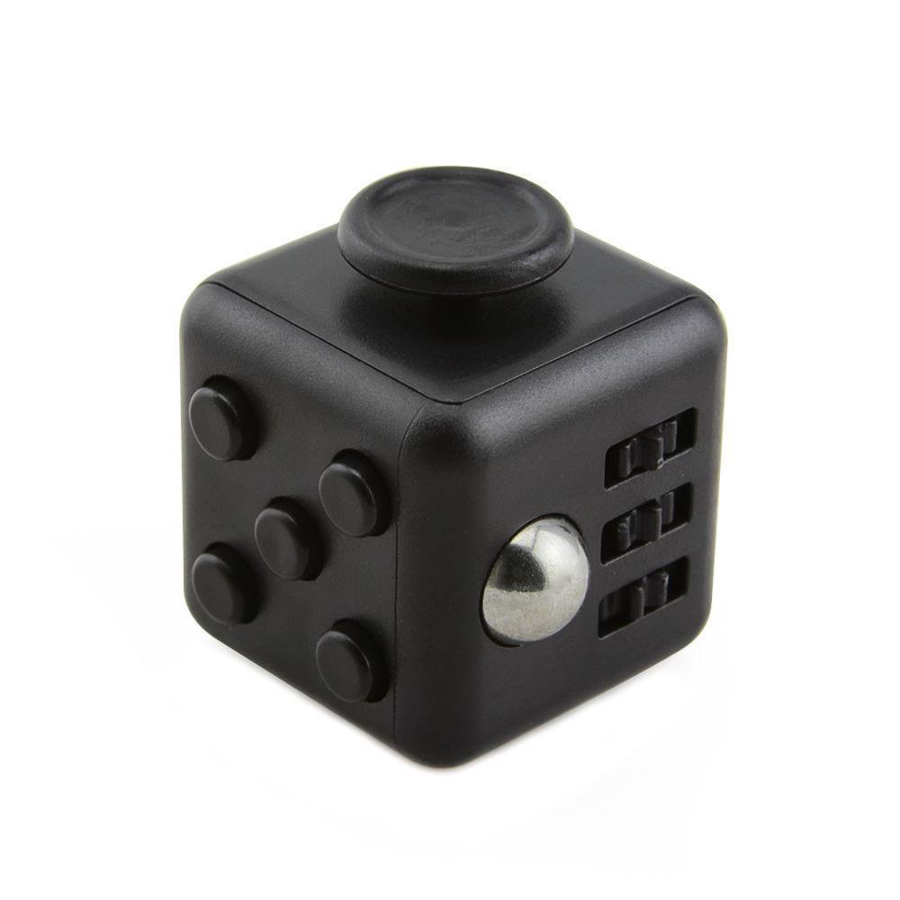 Антистрес фіджет куб Fidget Cube чорний (AS-2148)