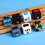 Антистрес фіджет куб Fidget Cube чорний (AS-2148), фото 8