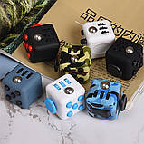 Антистрес фіджет куб Fidget Cube чорний (AS-2148), фото 9