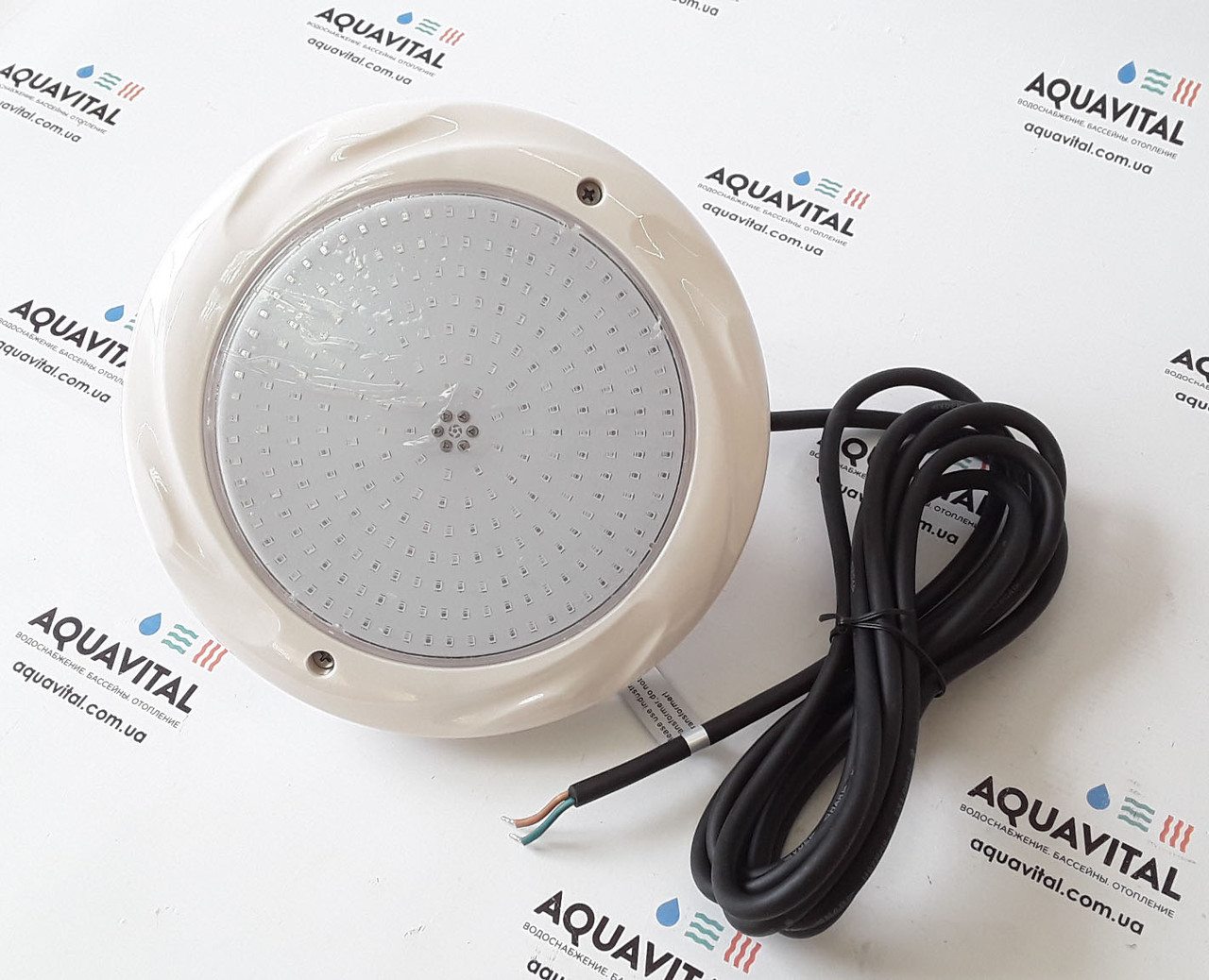 Прожектор світлодіодний до басейну Aquaviva LED008-252LED (18 Вт) RGB / бетон / лайнер