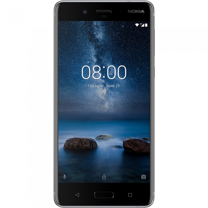 Смартфон Nokia 8 Dual SIM Silver