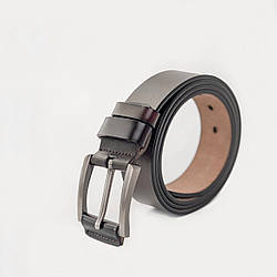 Шкіряний чоловічий ремінь коричневого кольору