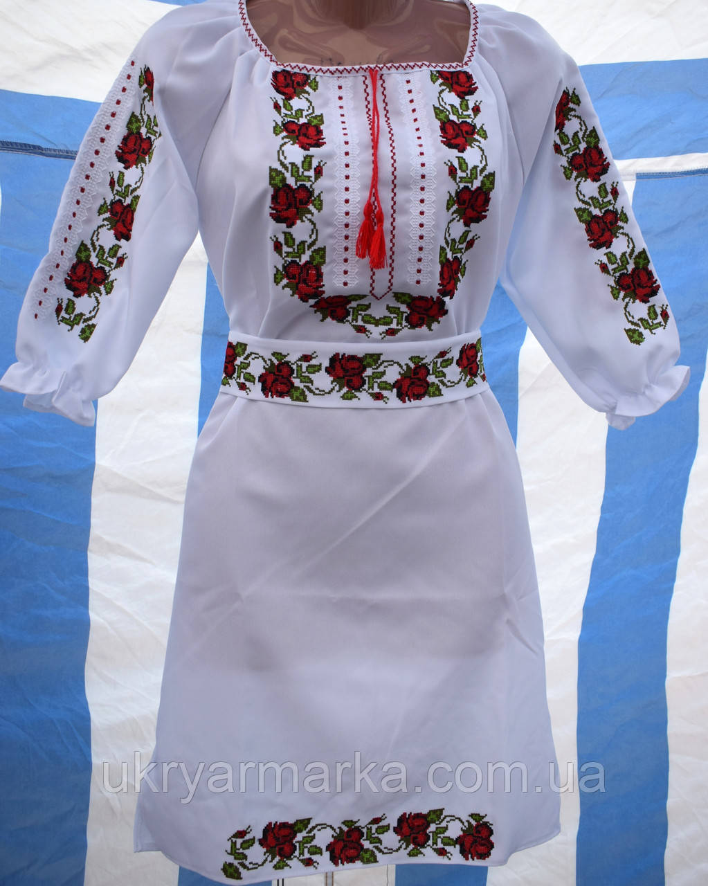 Жіноче вишите плаття "Еріка"