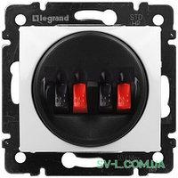Механизм розетки акустической двойной белый 774424 Legrand Valena
