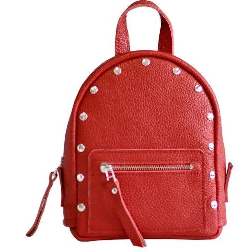 Жіночий шкіряний рюкзак Jizuz Baby Sport BS23177R, червоний, фото 1