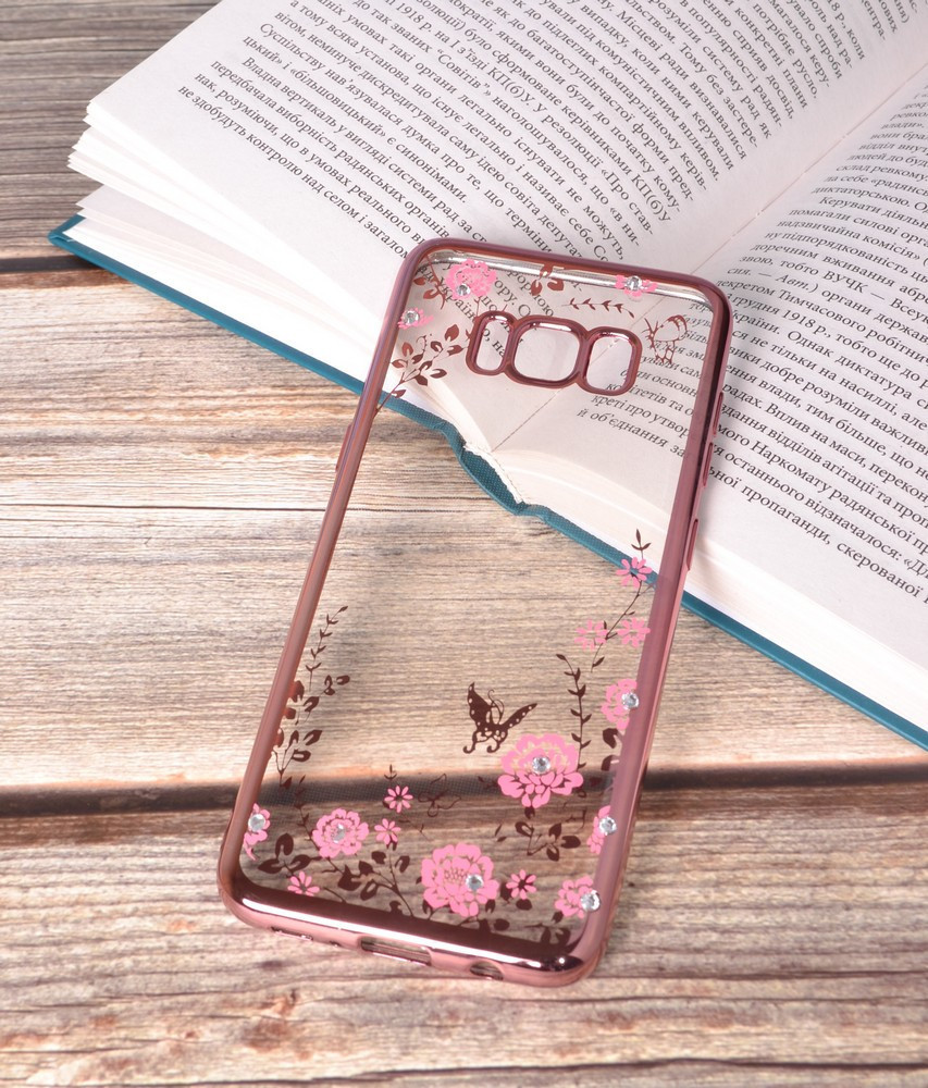 Чохол силіконовий TPU Glaze rose gold для Samsung Galaxy S8 Plus/G955