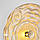 Світильник настінно-стельовий Kolarz 0415.61 XL.V1.3.CH LUNA/Aqua Champagne, фото 4