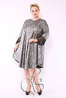 Сукня-туніка з мереживними манжетами 60-66 Darkwin