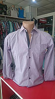 Рубашка мужская в полоску