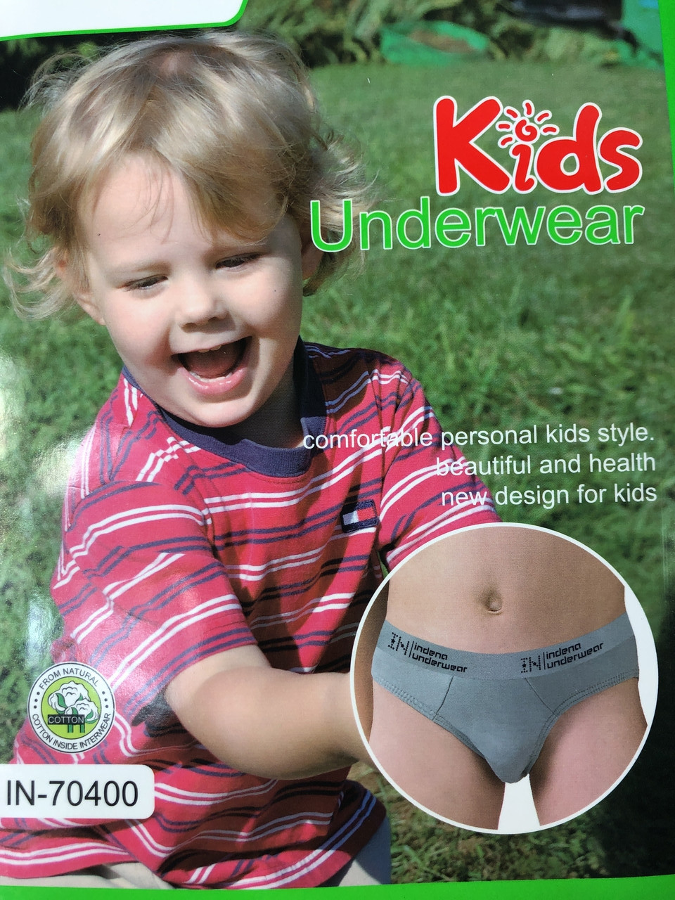 Труси дитячі від 2-8 років indena, фото 1