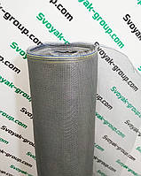 Москітна сітка на вікна 1,2х30 м (36 м2 осередок 1,6х1,8 мм). Сіра.