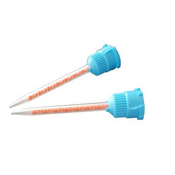 Visalys Temp Візаліс Темп тимчасова пластмаса картридж visalis тимчасових ортопедичних конструкцій Змішувальні насадки для Visalys Temp. Діаметр 3,2 мм 50шт