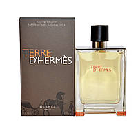 Оригинальные мужские духи Hermes Terre dHermes 200ml туалетная вода, свежий древесно цитрусовый аромат