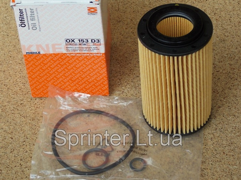 Фільтр масляний MB Sprinter/Vito CDI, OM611/612/646 Knecht OX 153D3