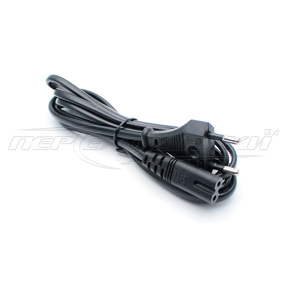 Кабель живлення 220V для аудіо/відео техніки (2 х 0.5 мм2), 3 м