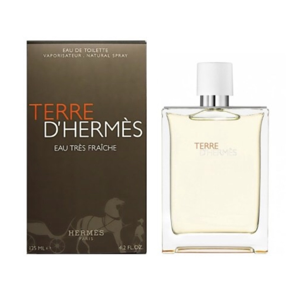 Елітні парфуми Hermes Terre D`Hermes Eau Tres Fraiche 125ml неповторний деревний чоловічий аромат