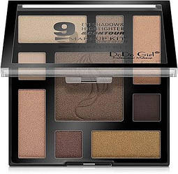 DoDo Girl 9 Eyeshadow & Highlighter & Contour