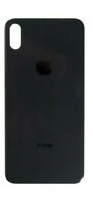 Задняя крышка для iPhone XS, серая, оригинал, со стеклом камеры